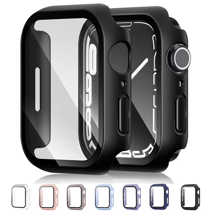 Apple Smartwatch Accessories - Glass+Cover For Apple Watch case 9