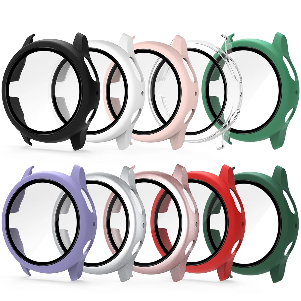 Smartwatch Straps & Accessories - Tempered Glass Case for Samsung Galaxy