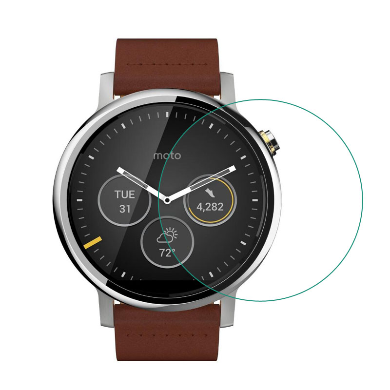 Tempered Glass Protective Film - Motorola Smartwatch Accessories review and price