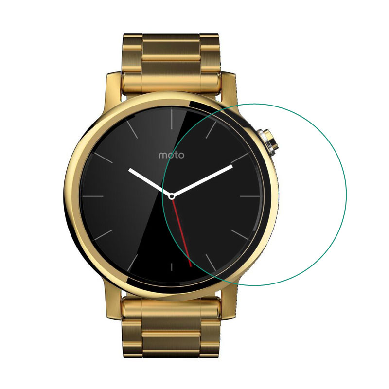 Tempered Glass Protective Film - Motorola Smartwatch Accessories review and price