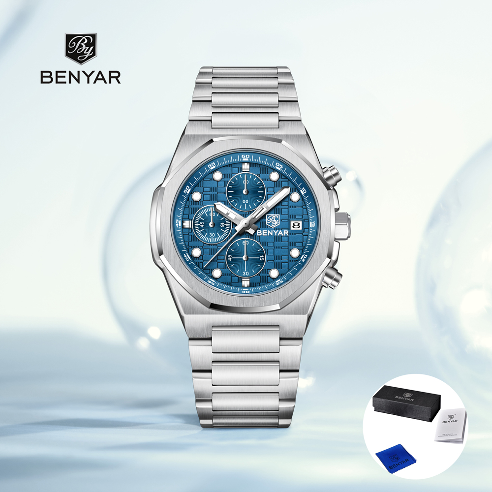 2025 New BENYAR Men's Watches  - Accessories With Watch review and price