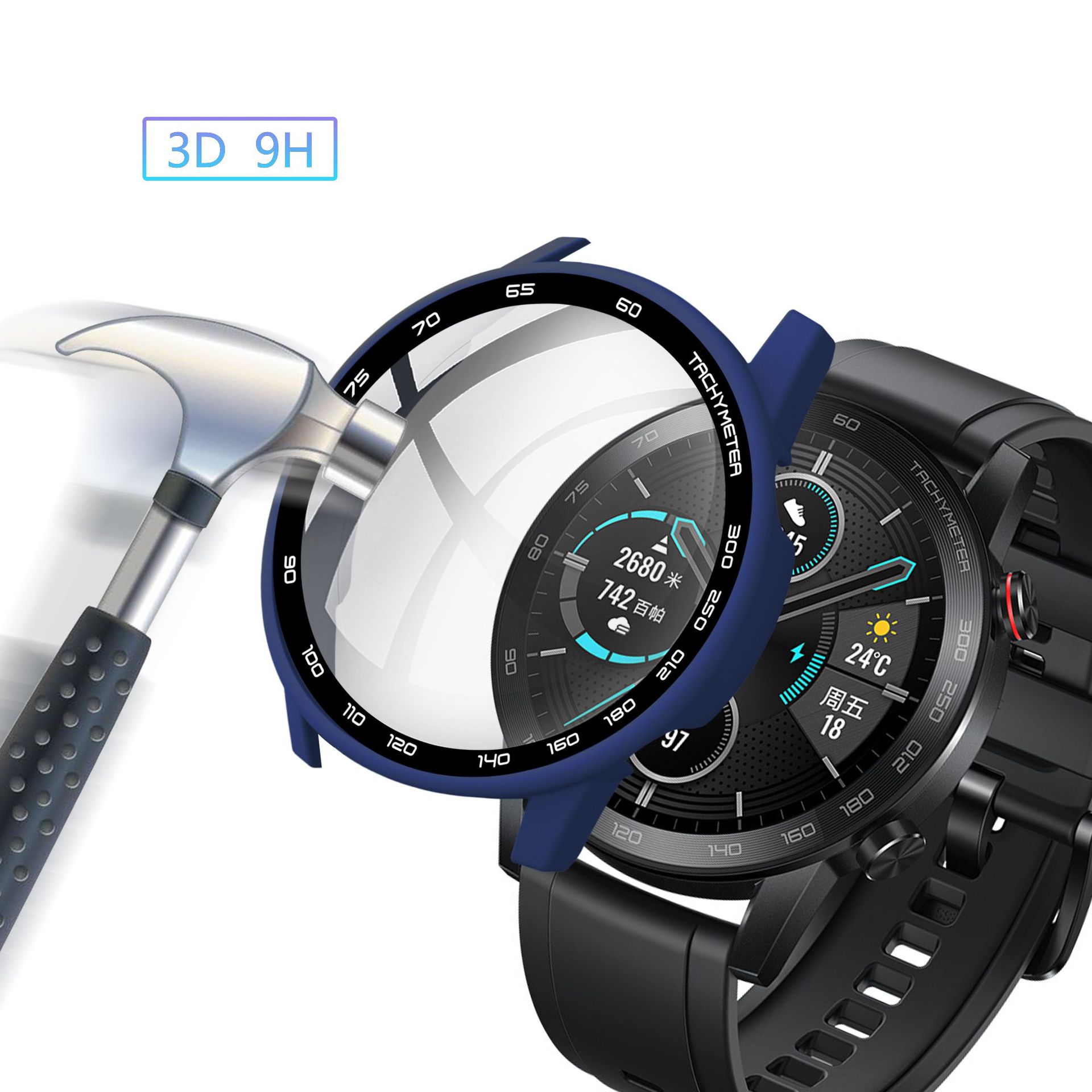 Hard Edge Glass Screen Protect - Motorola Smartwatch Accessories review and price