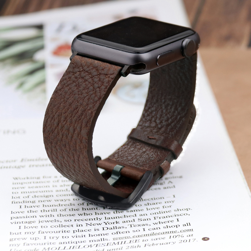 Italian Calfskinl Strap for Ap - Smartwatch Accessories Shop review and price