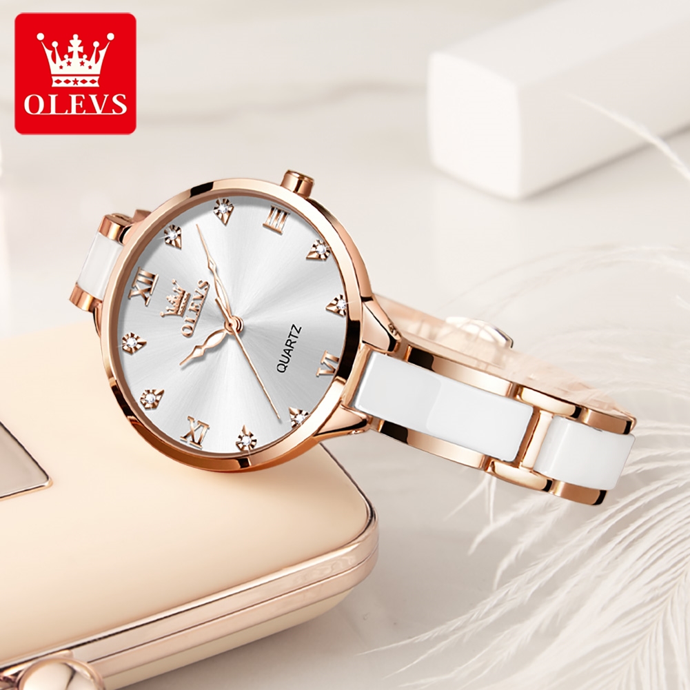 OLEVS 5872 Women Watches Quart - Accessories With Watch review and price