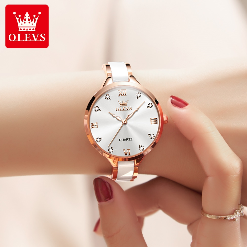 OLEVS 5872 Women Watches Quart - Accessories With Watch review and price