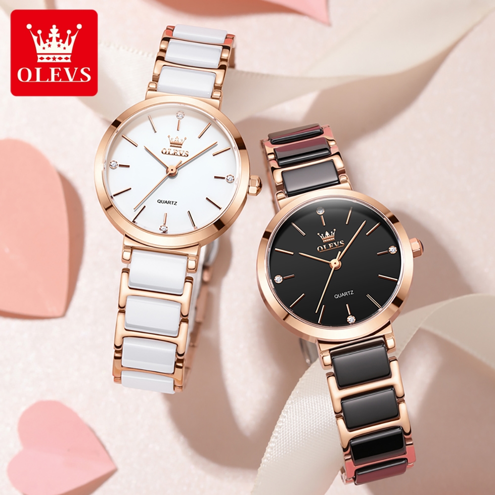 OLEVS Women Watch 5877 Luxury  - Accessories With Watch review and price