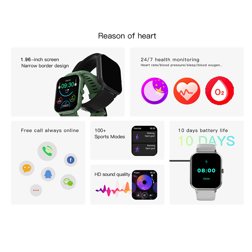 2023 New Blue Tooth Call Women - Smartwatch Faces review and price