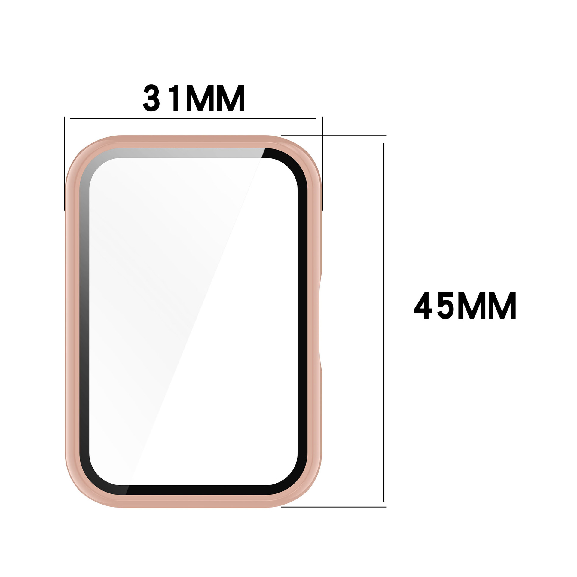 Glass+Case For Samsung Galaxy  - Samsung Smartwatch Accessories review and price