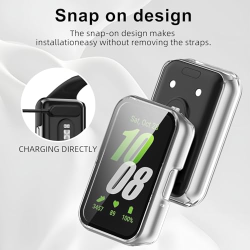 Glass+Case For Samsung Galaxy  - Samsung Smartwatch Accessories review and price