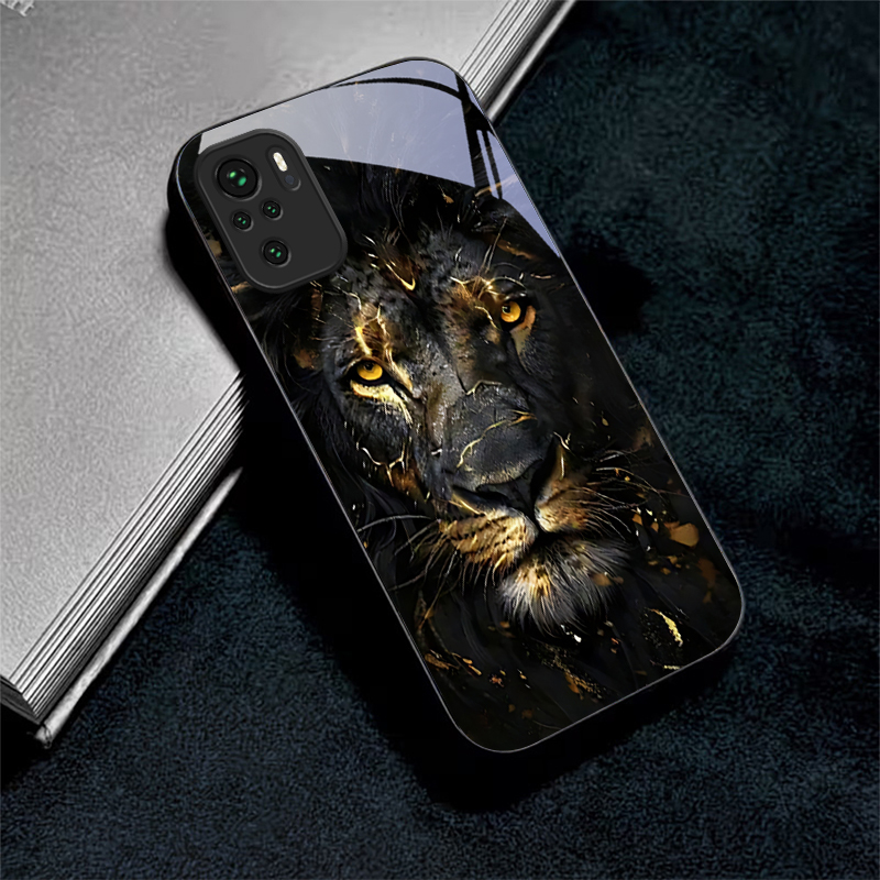 Lion With Golden Black Glass P - Xiaomi Redmi Note 13 review and price