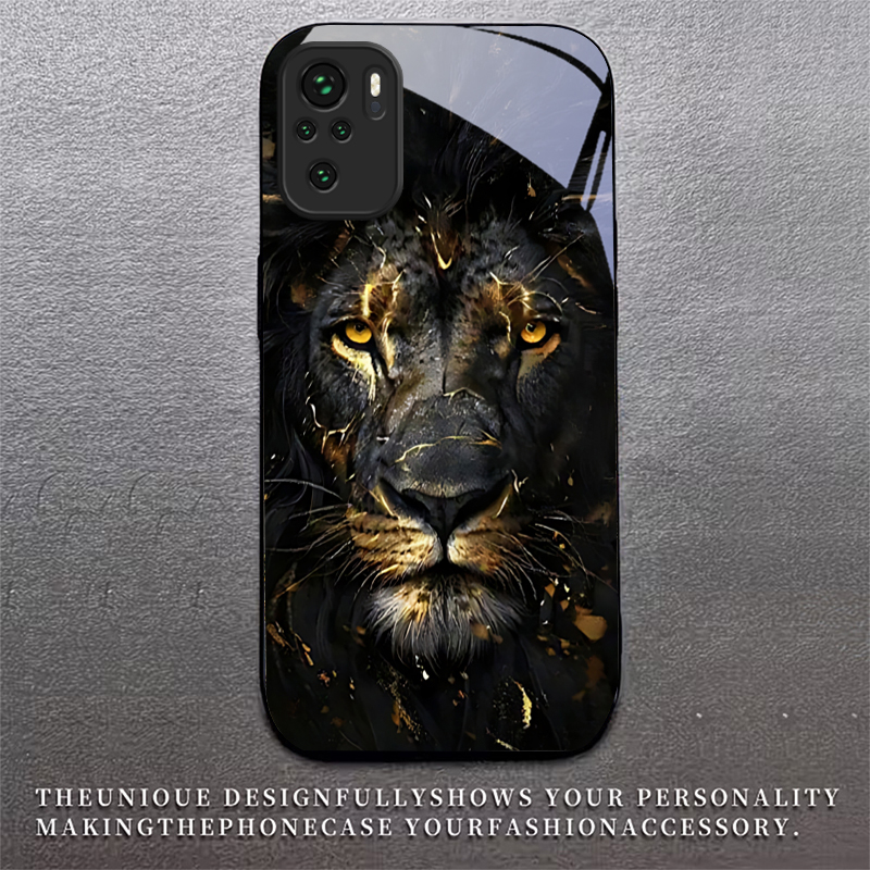 Lion With Golden Black Glass P - Xiaomi Redmi Note 13 review and price