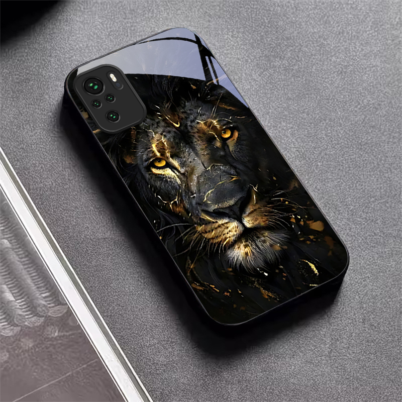 Lion With Golden Black Glass P - Xiaomi Redmi Note 13 review and price