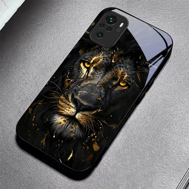 Lion With Golden Black Glass P - Xiaomi Redmi Note 13 review and price