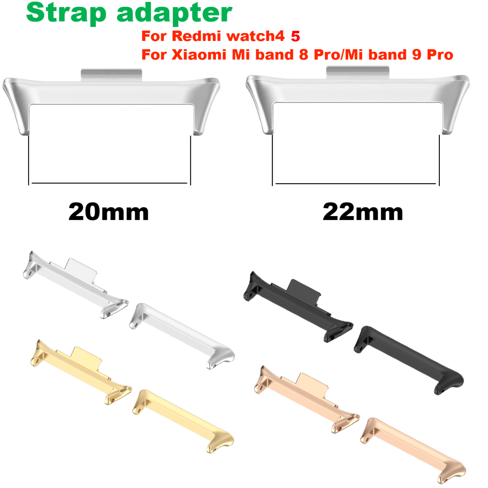 1 Pair Adapter for Redmi Watch - Xiaomi Smartwatch Accessories review and price