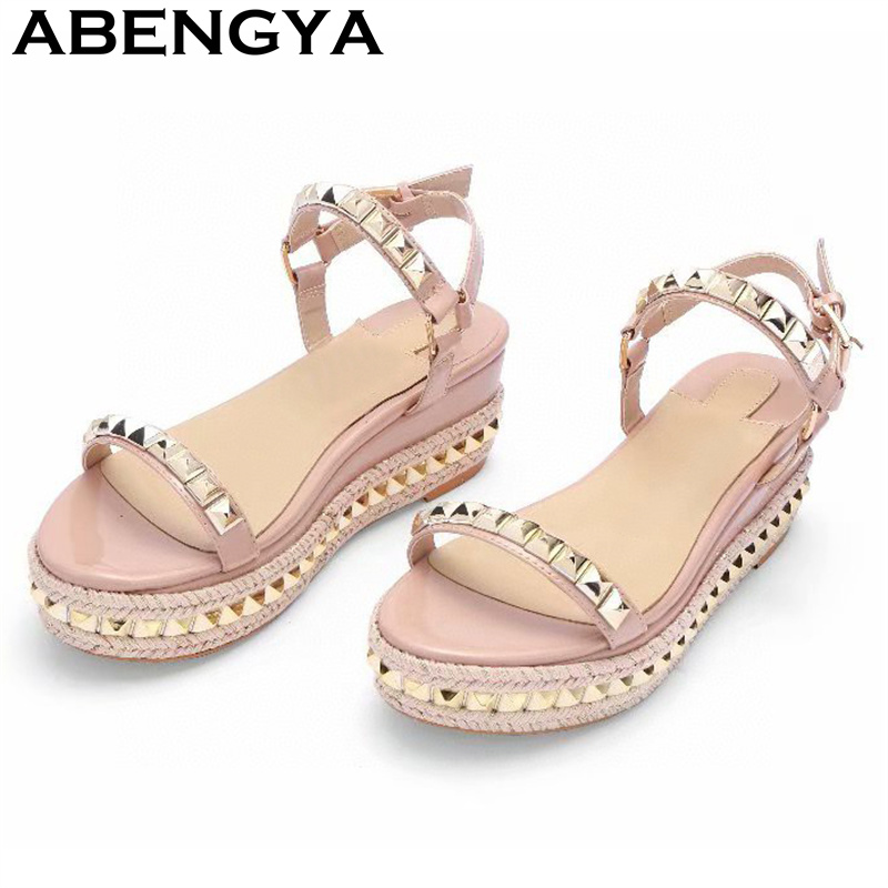 Classic Fashion Thick Sole Pla - Leather Classic Strap review and price