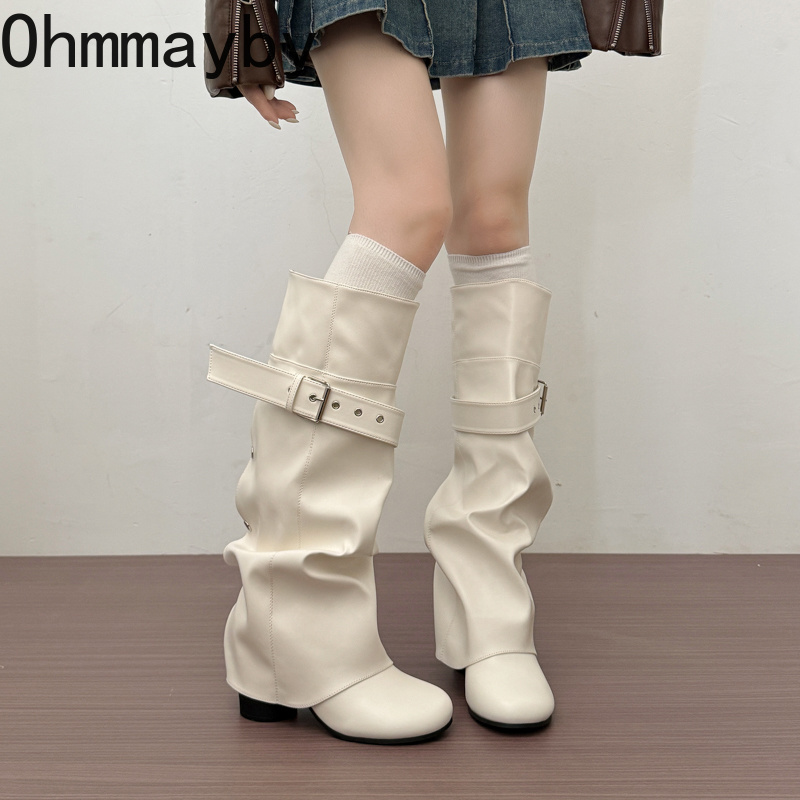 Designer Women Knee High Boots - Leather Classic Strap review and price