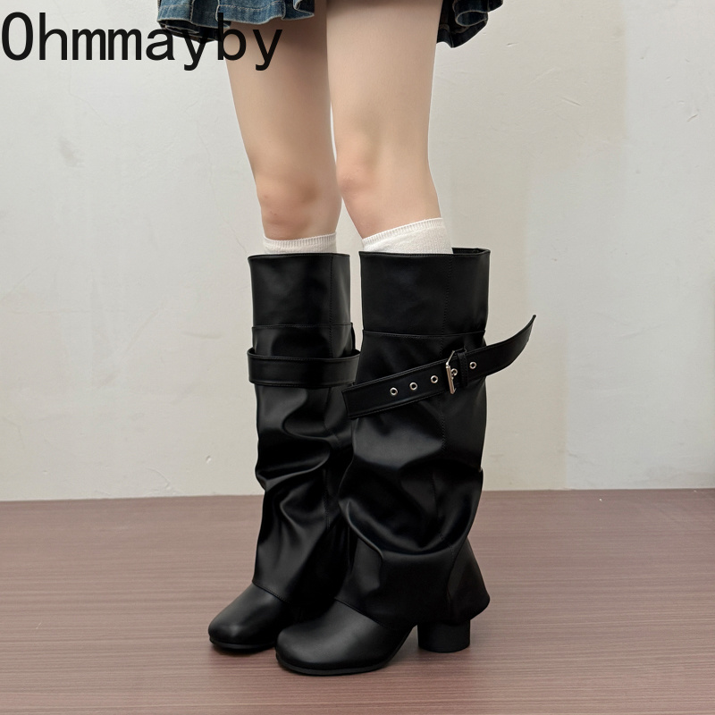 Designer Women Knee High Boots - Leather Classic Strap review and price