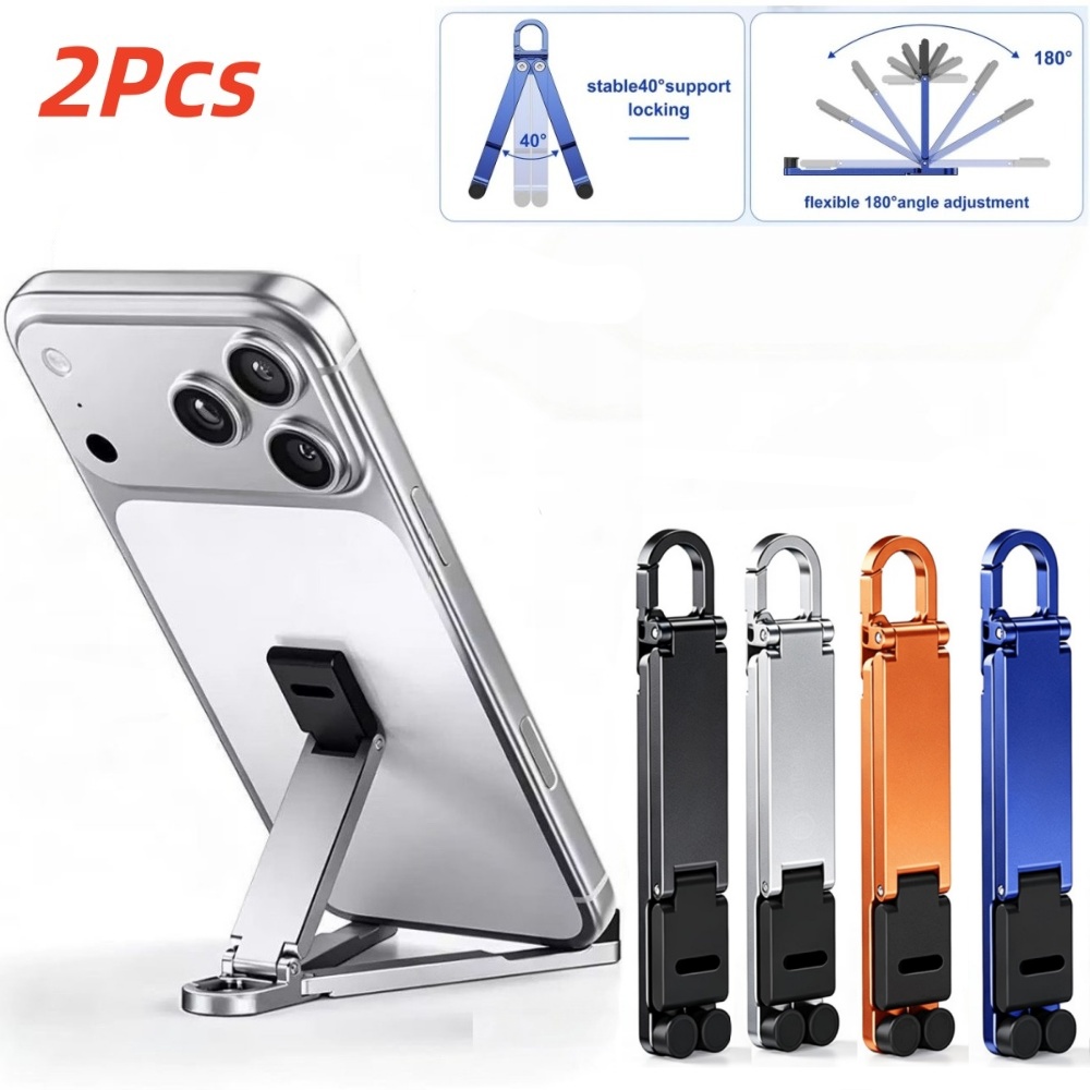 2pcs Foldable Phone Stand Spri - Accessories With Watch review and price