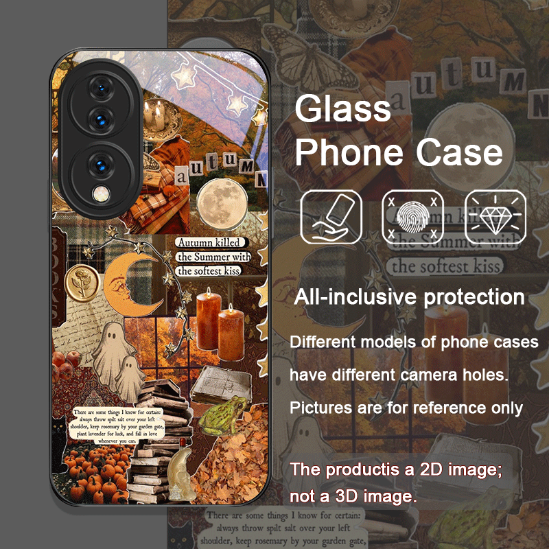 Retro Autumn Leaves Pumpkin Pl - Huawei Mate 60 review and price