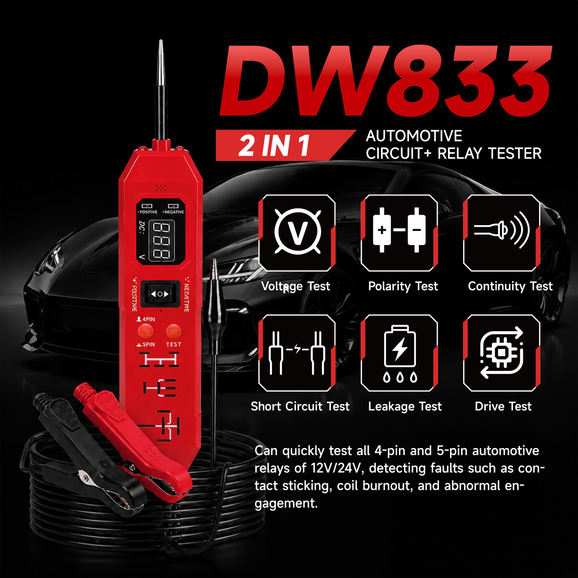 Universal 3.5-36V Automotive E - Smartwatch Universal review and price
