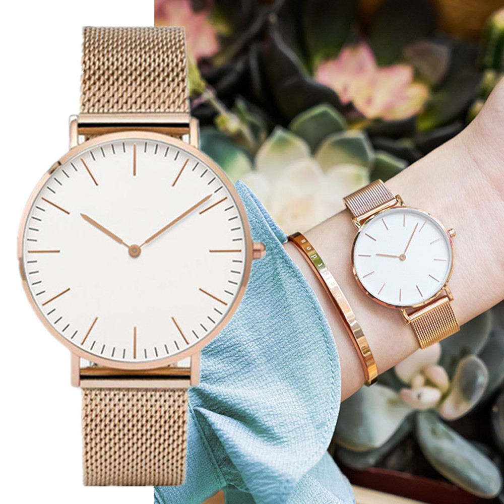 Top Brand Luxury Watches Women - Stainless Mesh Band review and price