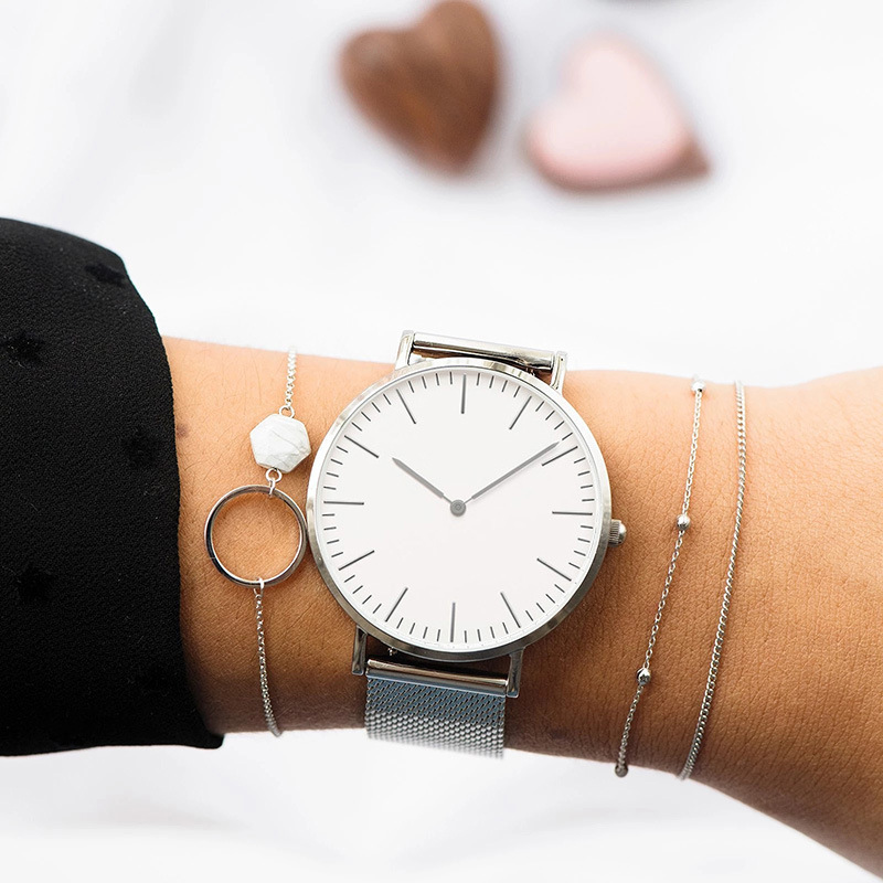 Top Brand Luxury Watches Women - Stainless Mesh Band review and price