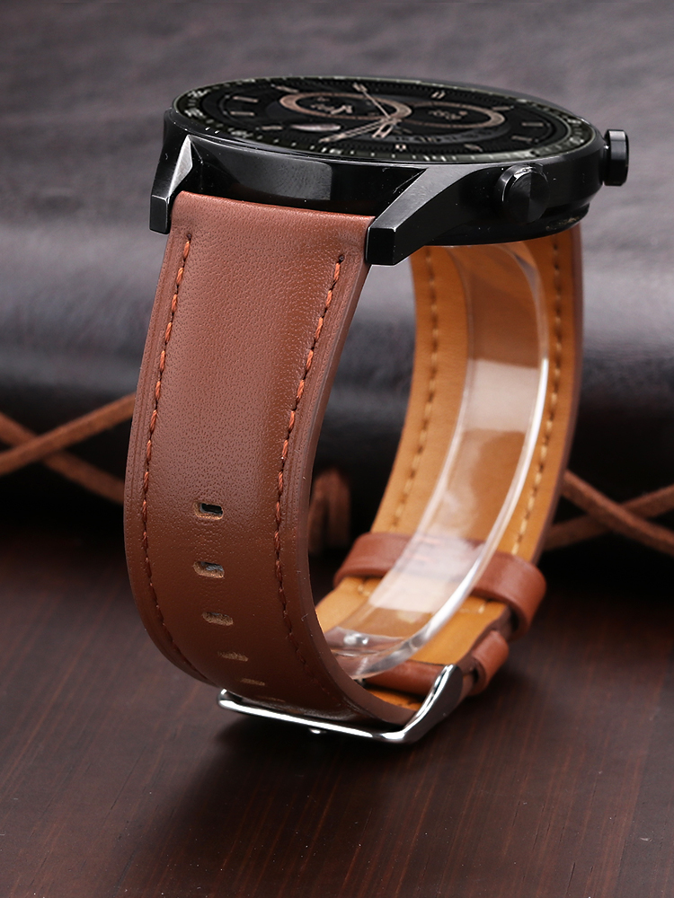 22mm Genuine Leather Watch Ban - Smartwatch Accessories Shop review and price