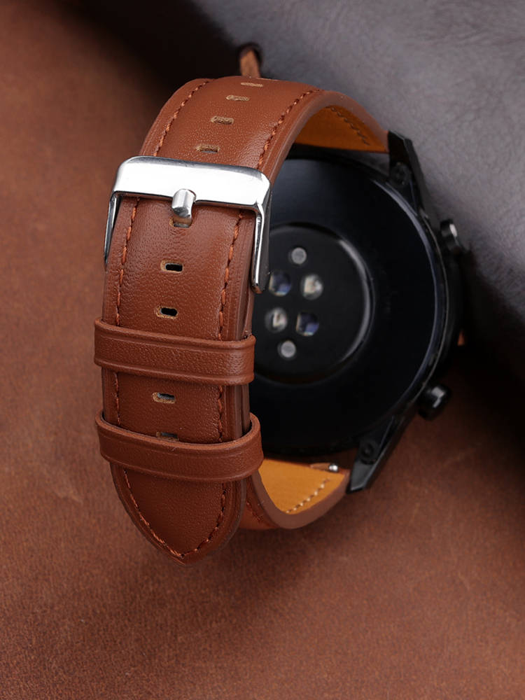 22mm Genuine Leather Watch Ban - Smartwatch Accessories Shop review and price