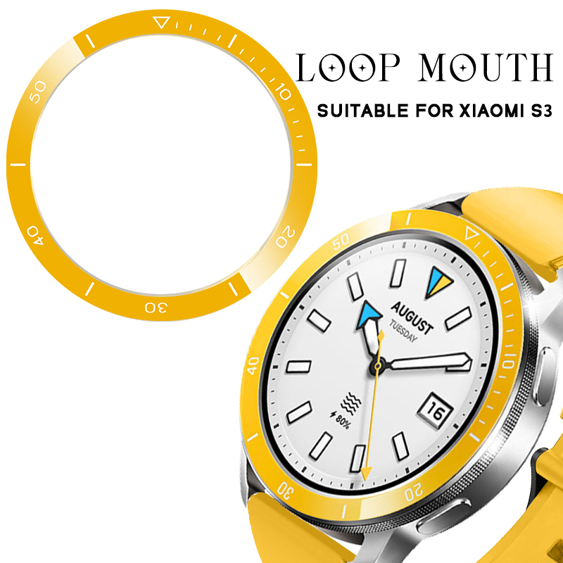 Bezel Ring For Xiaomi Watch S3 - Xiaomi Smartwatch Accessories review and price