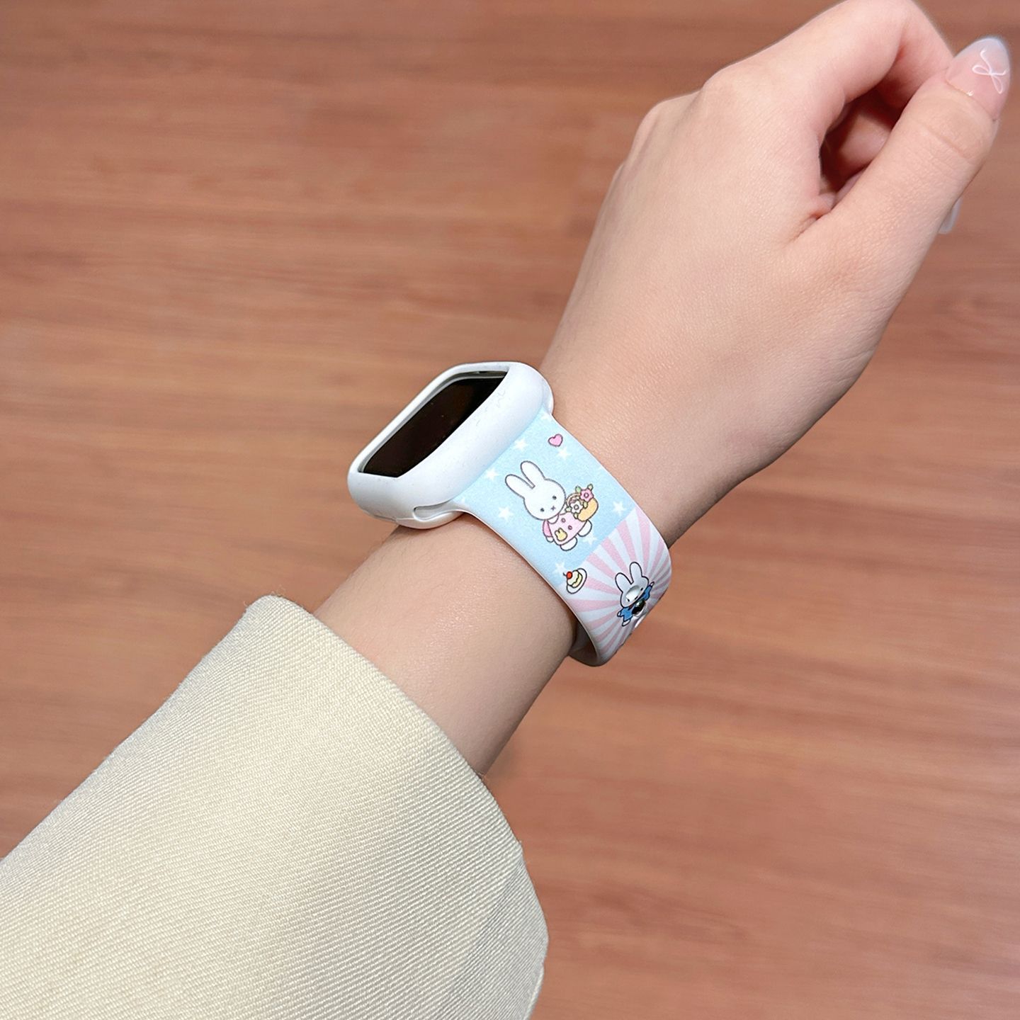 Dopamine Color Miffy Silicone  - Apple Smartwatch Accessories review and price