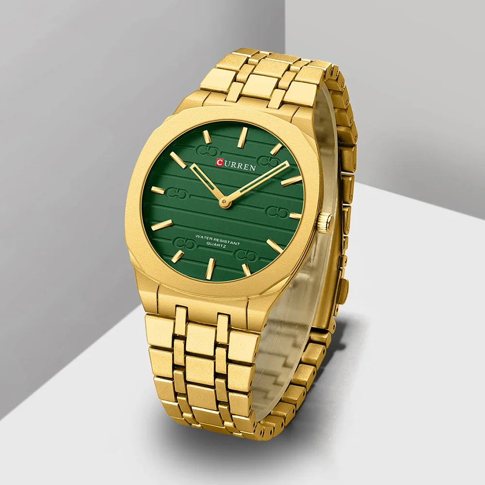 CURREN Fashion Mens Watches Ul - Stainless Mesh Band review and price