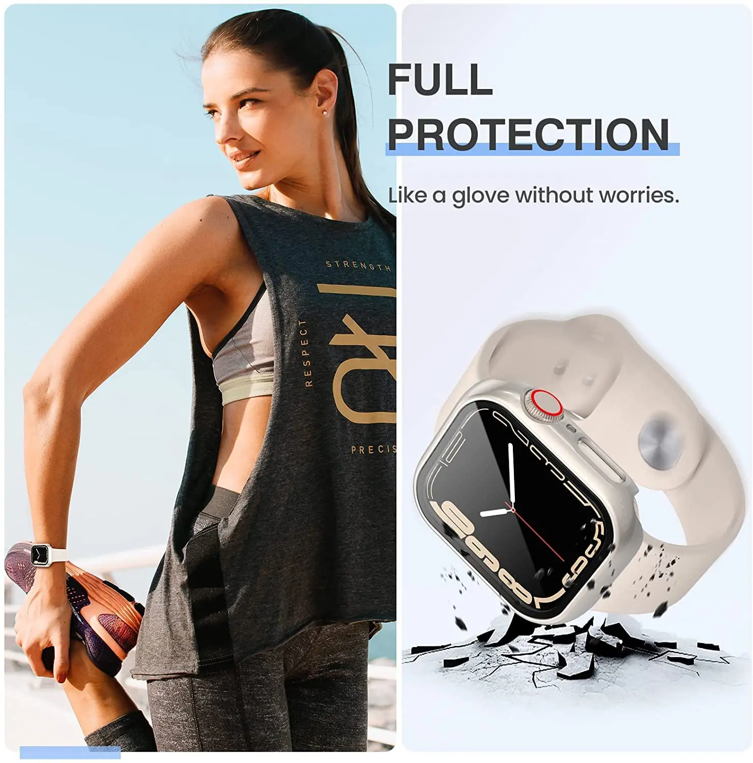 3 Pack Tempered Glass Cover fo - Apple Smartwatch Accessories review and price