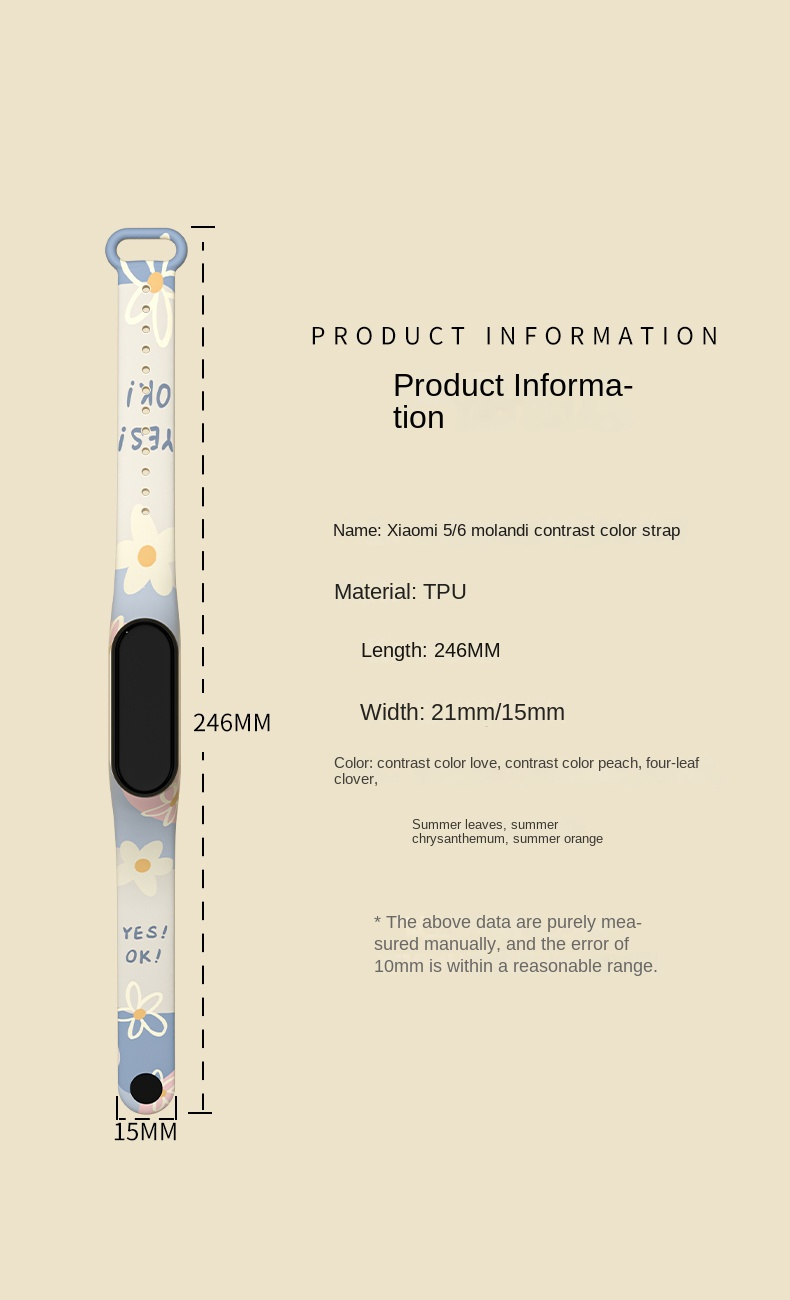 HeroIand Morandi Printing Patt - Xiaomi Smartwatch Accessories review and price