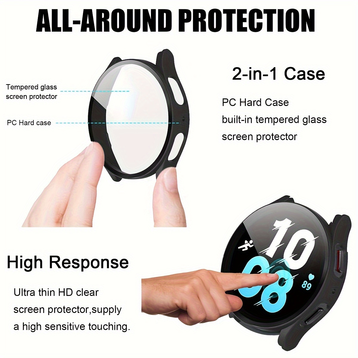 PC Case for Samsung Galaxy Wat - Samsung Smartwatch Accessories review and price