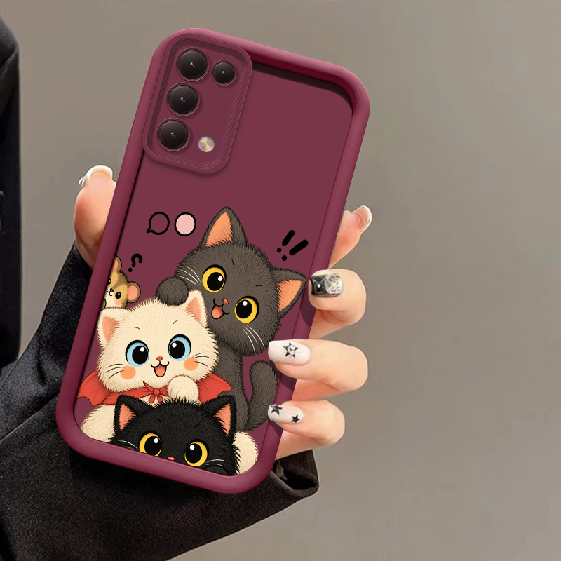 Stacking Cat Phone Case For OP - Realme Note 50 review and price