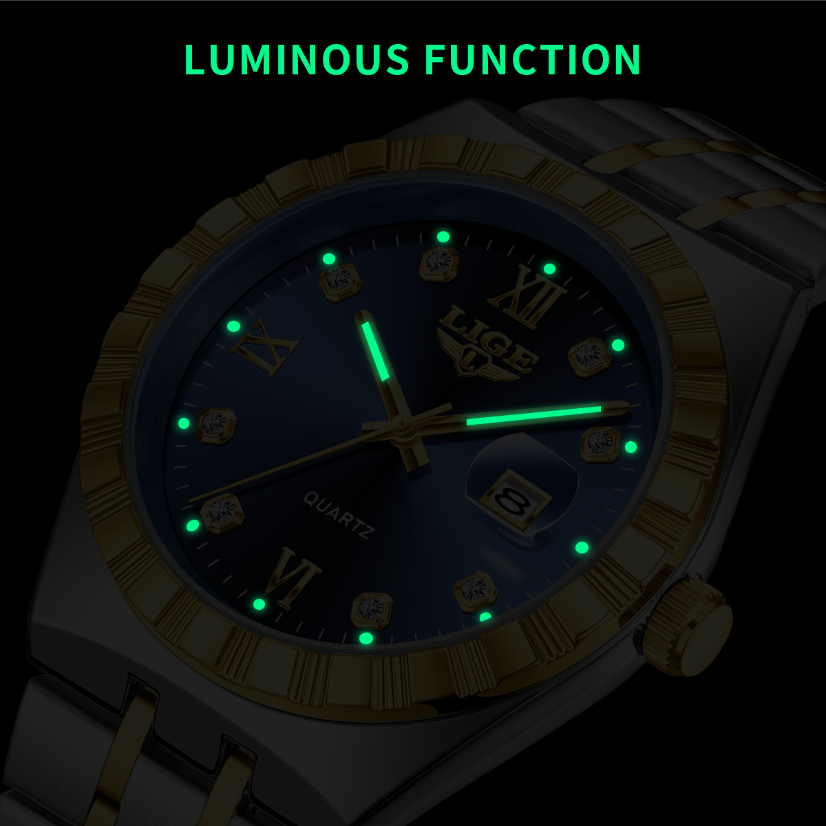 LIGE Business Men Watches Top  - Accessories With Watch review and price