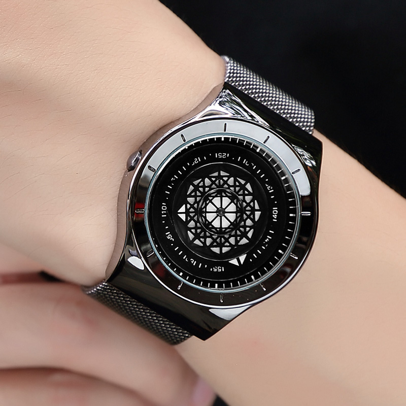 Geek Watches Men Minimalist Tu - Stainless Mesh Band review and price