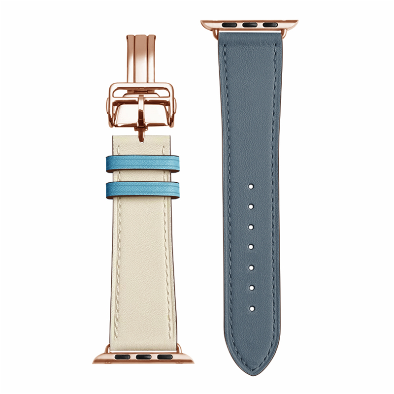 Rose Gold Buckle Strap For App - Smartwatch Accessories Shop review and price