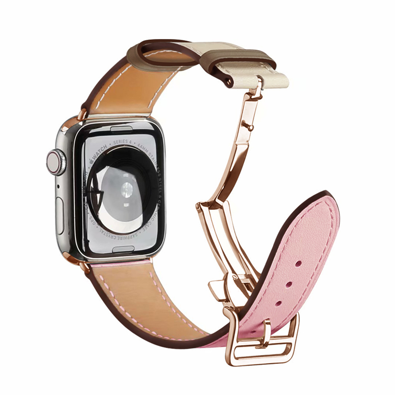 Rose Gold Buckle Strap For App - Smartwatch Accessories Shop review and price