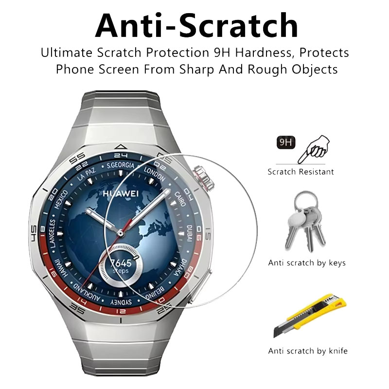 Tempered Glass For Huawei Watc - Huawei Smartwatch Accessories review and price